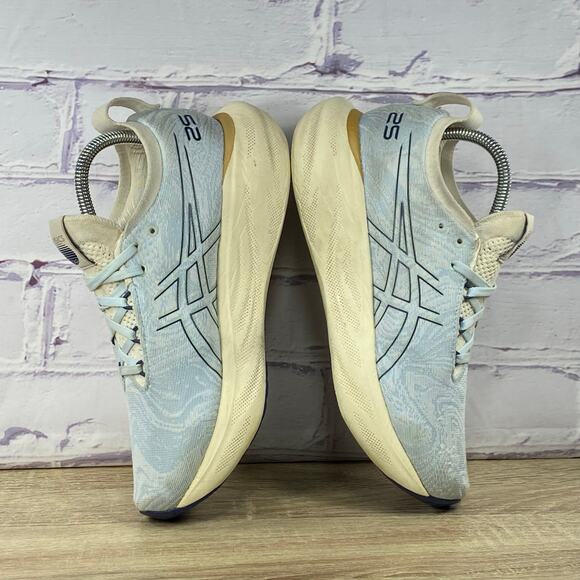 Asics Gel-Nimbus 25 Nagino Blue Running Shoes Women's Size 8.5 Sneakers - Picture 5 of 8